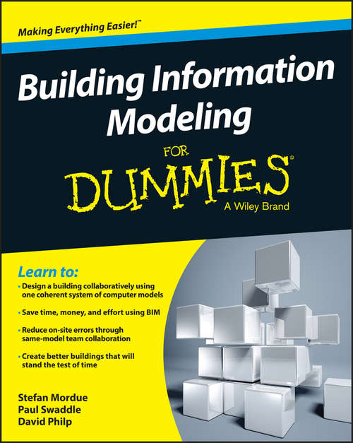 Book cover of Building Information Modeling For Dummies