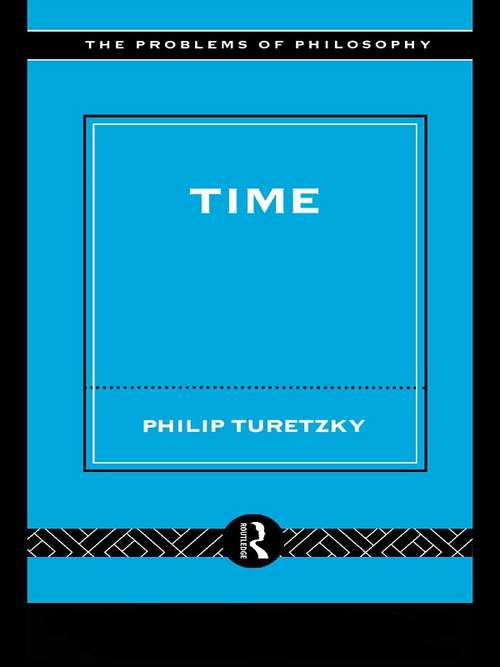 Book cover of Time (Problems of Philosophy)