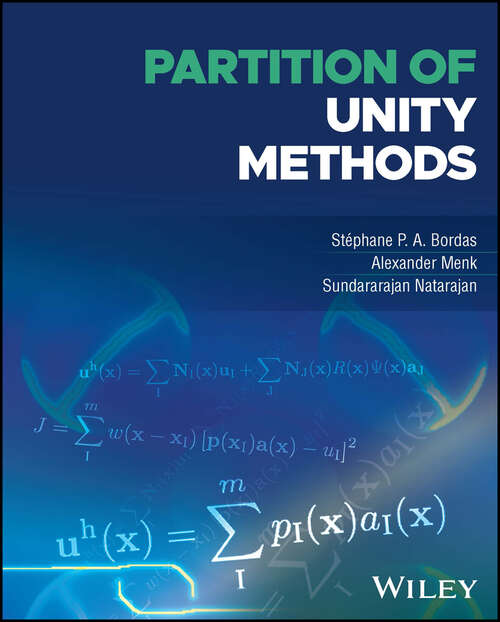 Book cover of Partition of Unity Methods