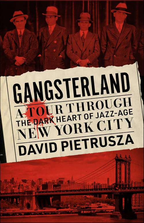 Book cover of Gangsterland: A Tour Through the Dark Heart of Jazz-Age New York City