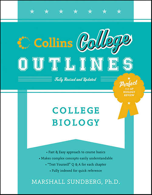 Book cover of College Biology (Collins College Outlines)