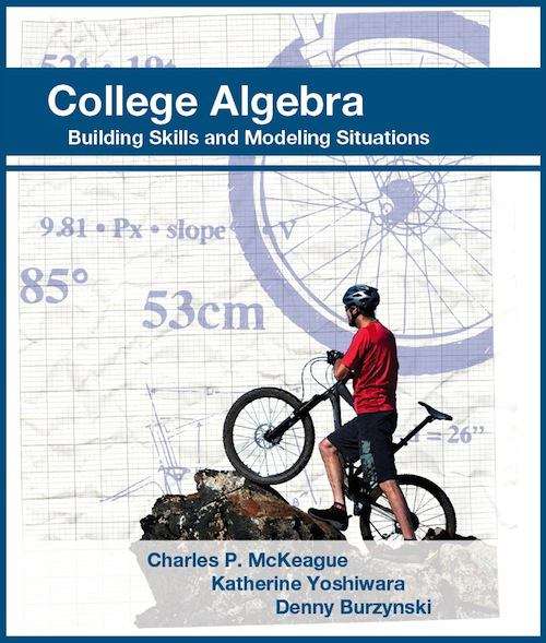 Book cover of College Algebra
