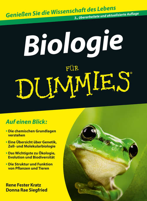 Book cover of Biologie für Dummies (3) (Für Dummies)