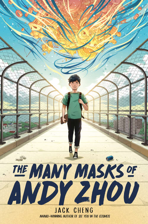 Book cover of The Many Masks of Andy Zhou