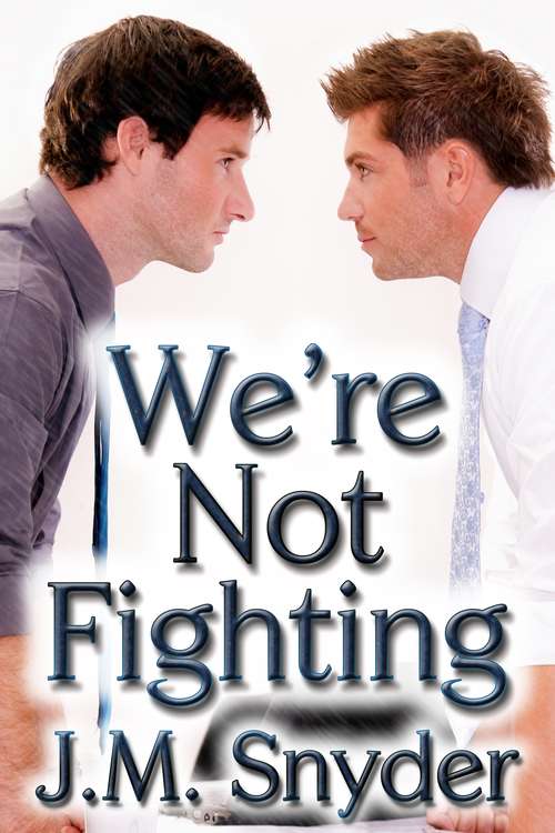 Book cover of We're Not Fighting