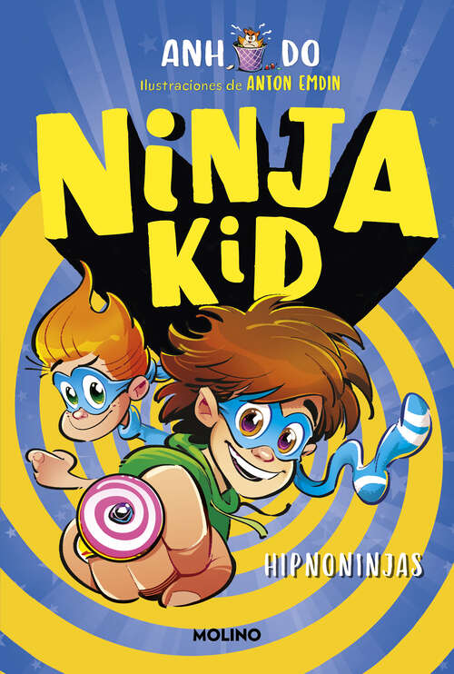 Book cover of Ninja Kid 12 - Hipno-ninja (Ninja Kid: Volumen 12)