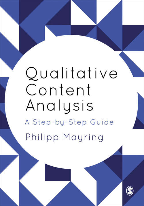 Book cover of Qualitative Content Analysis: A Step-by-Step Guide