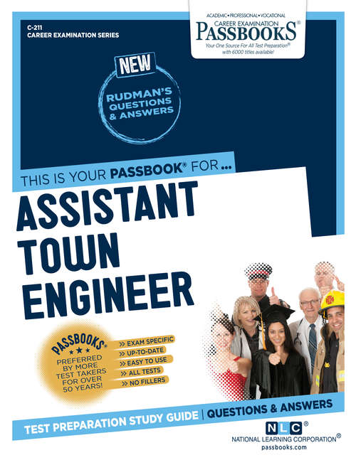 Book cover of Assistant Town Engineer: Passbooks Study Guide (Career Examination Series)