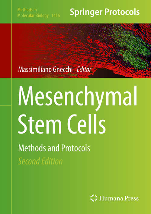 Book cover of Mesenchymal Stem Cells