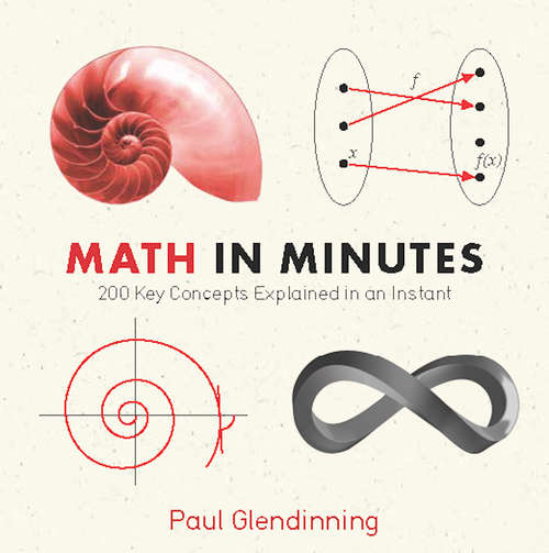 Book cover of Math in Minutes