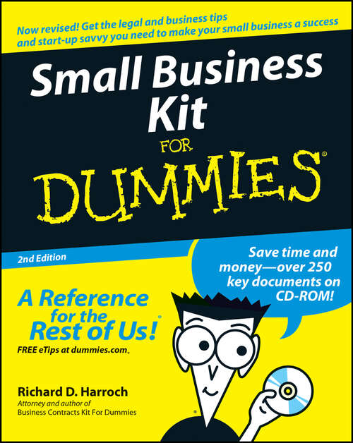 Book cover of Small Business Kit For Dummies (2)