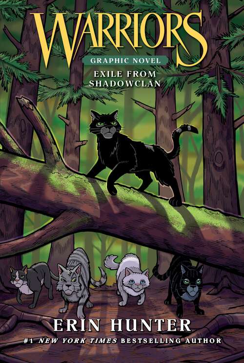 Book cover of Warriors: Exile from ShadowClan (Warriors Graphic Novel)