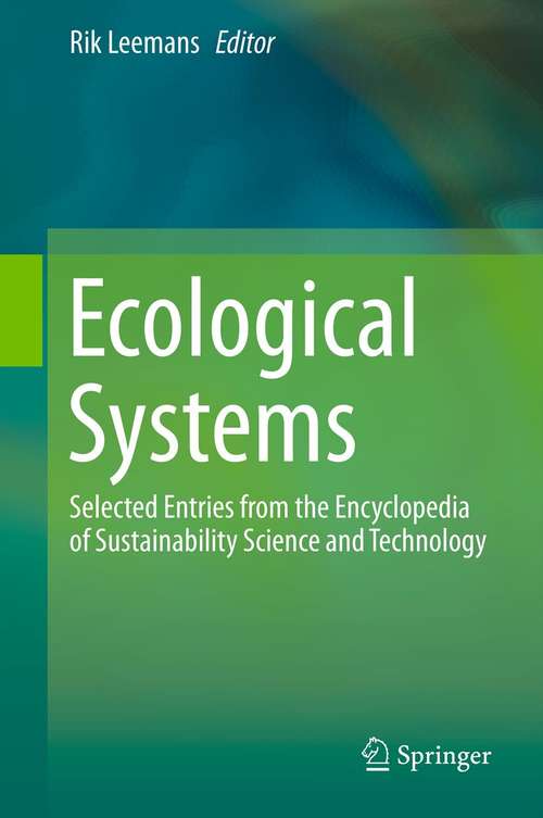 Book cover of Ecological Systems