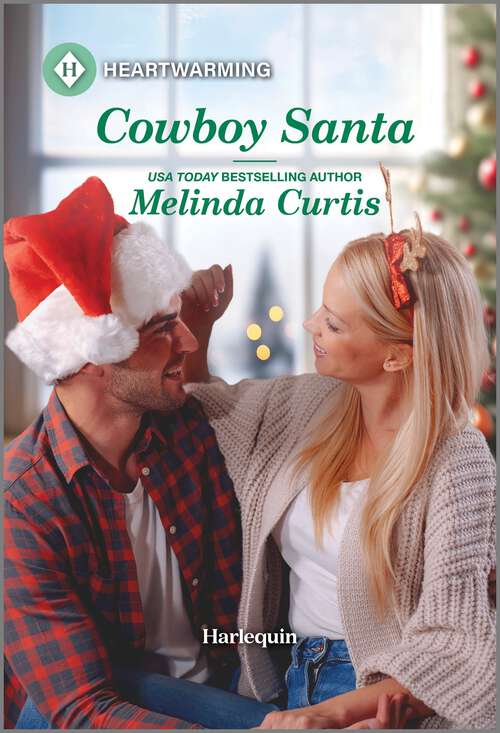 Book cover of Cowboy Santa: A Clean and Uplifting Romance (Original) (The Cowboy Academy #6)