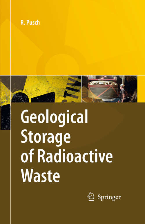 Book cover of Geological Storage of Highly Radioactive Waste