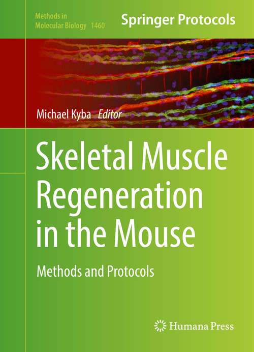 Book cover of Skeletal Muscle Regeneration in the Mouse