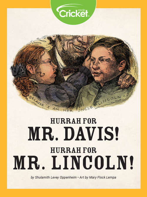 Book cover of Hurrah for Mr. Davis! Hurrah for Mr.  Lincoln!