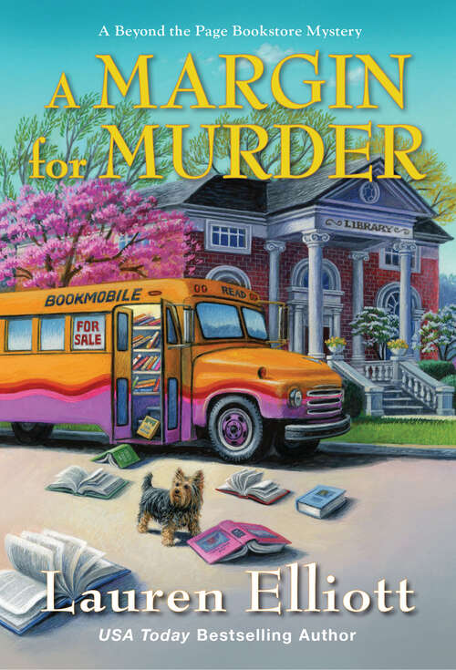 Book cover of A Margin for Murder: A Charming Bookish Cozy Mystery (A Beyond the Page Bookstore Mystery #8)
