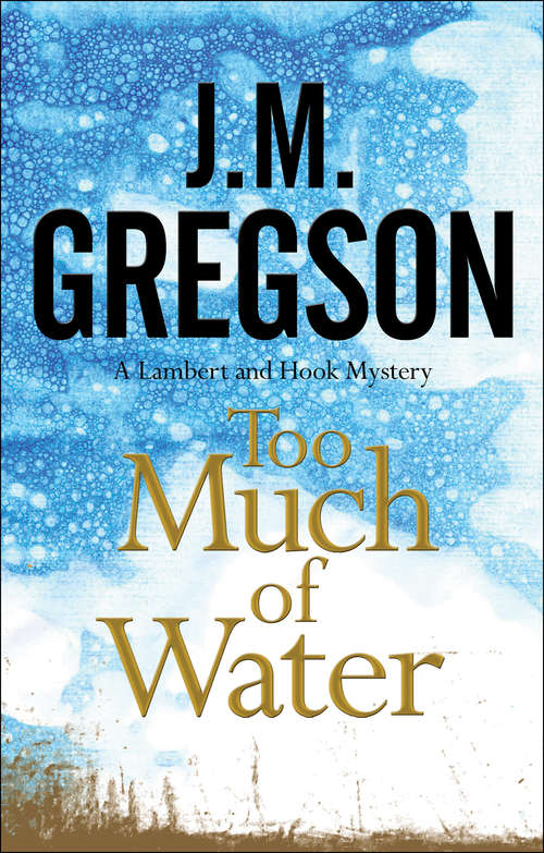 Book cover of Too Much of Water (The Lambert and Hook Mysteries #18)