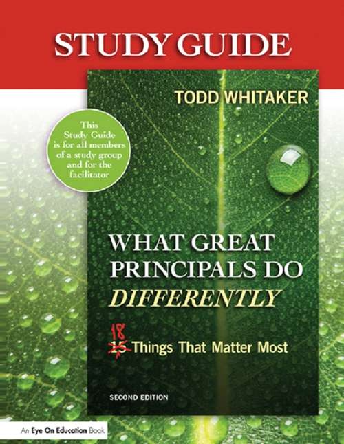 Book cover of Study Guide: Eighteen Things That Matter Most (2)