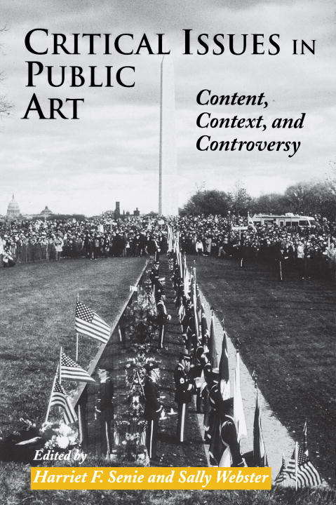 Book cover of Critical Issues in Public Art