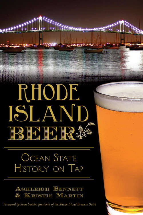 Book cover of Rhode Island Beer: Ocean State History on Tap (American Palate)