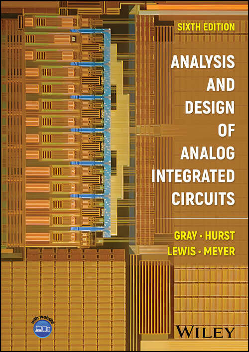 Book cover of Analysis and Design of Analog Integrated Circuits (6)