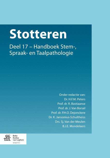 Book cover of Stotteren: Deel 17 - Handboek Stem-, Spraak- en Taalpathologie