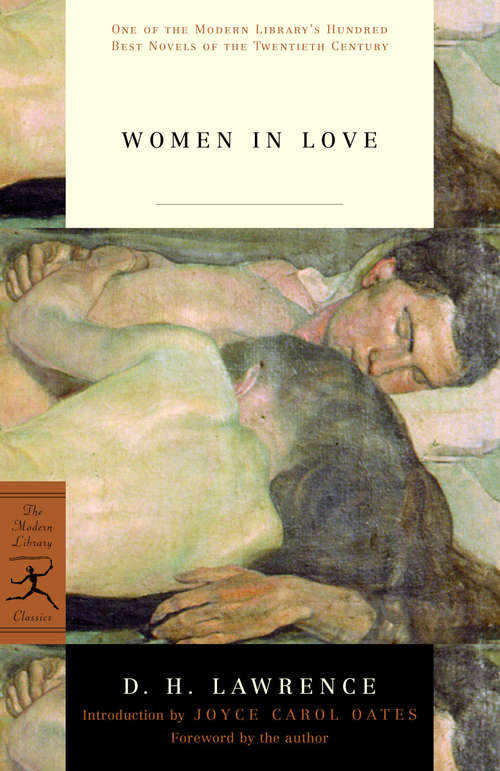 Book cover of Women in Love (Modern Library 100 Best Novels)