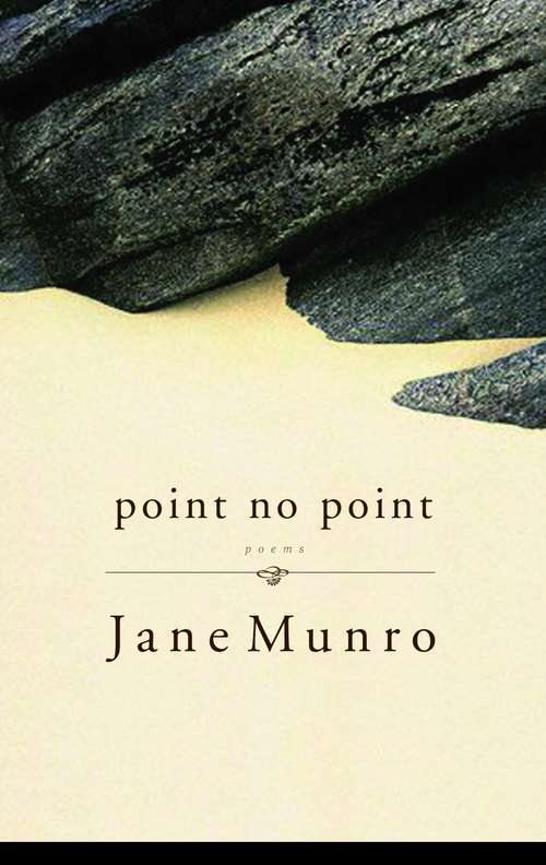 Book cover of Point No Point: Poems