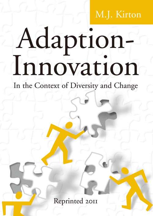 Book cover of Adaption-Innovation: In the Context of Diversity and Change