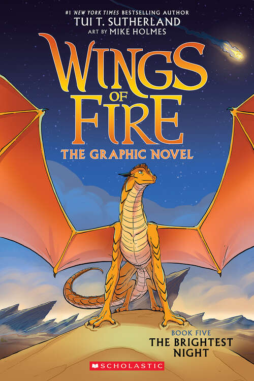 Book cover of Wings of Fire: The Brightest Night: A Graphic Novel (Wings of Fire Graphix)