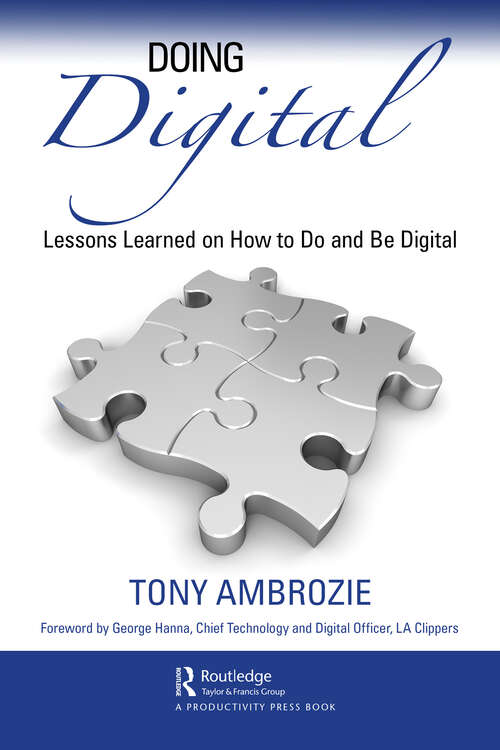 Book cover of Doing Digital: Lessons Learned on How to Do and Be Digital