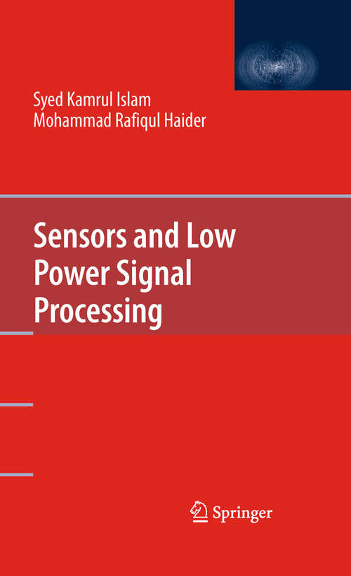 Book cover of Sensors and Low Power Signal Processing