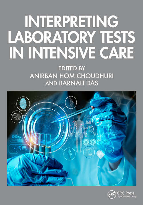 Book cover of Interpreting Laboratory Tests in Intensive Care