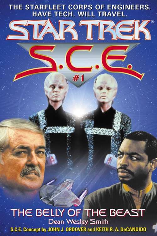 Book cover of Star Trek: The Belly of the Beast (Star Trek: Starfleet Corps of Engineers #1)