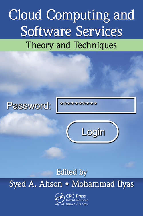 Book cover of Cloud Computing and Software Services: Theory and Techniques (1)