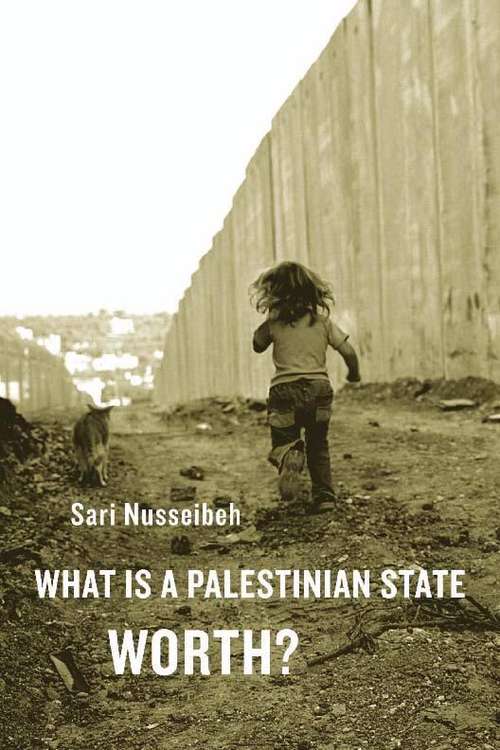 Book cover of What Is a Palestinian State Worth?