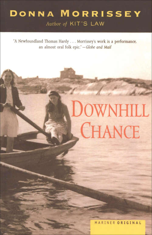 Book cover of Downhill Chance: A Novel