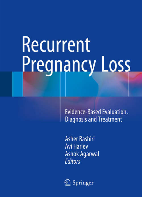 Book cover of Recurrent Pregnancy Loss