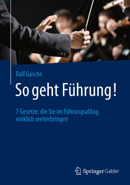 Book cover of So geht Führung!