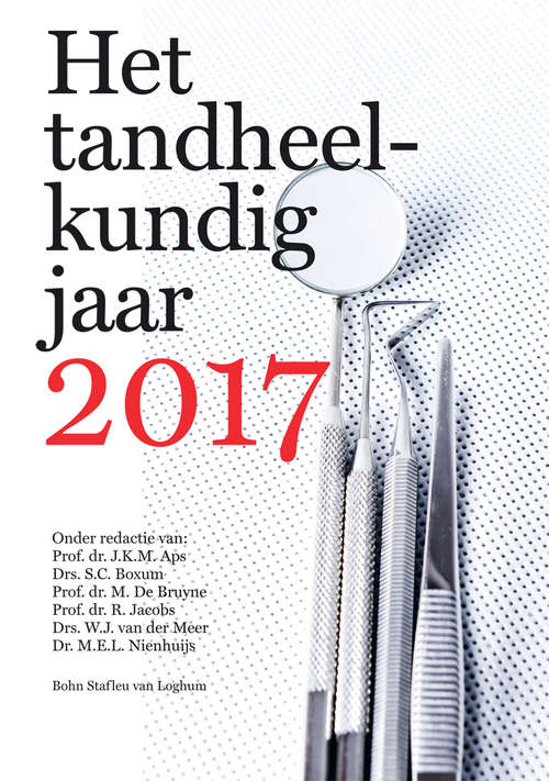 Book cover of Het tandheelkundig jaar 2017