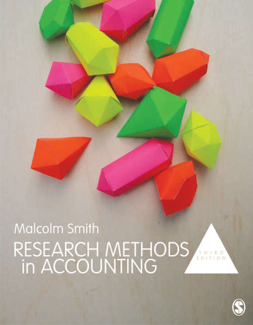 Book cover of Research Methods in Accounting