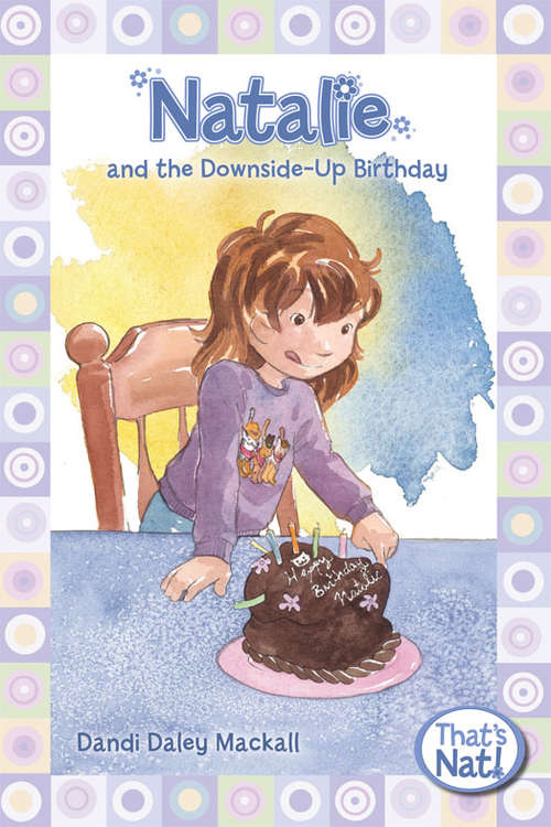 Book cover of Natalie and the Downside-Up Birthday