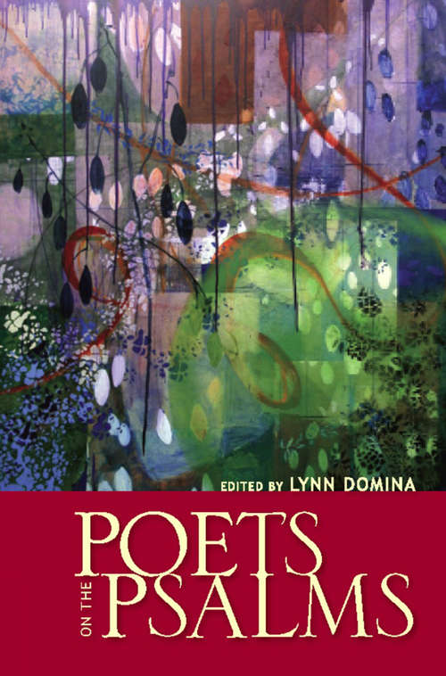 Book cover of Poets on the Psalms