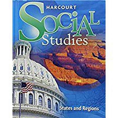 Book cover of Harcourt Social Studies: States and Regions