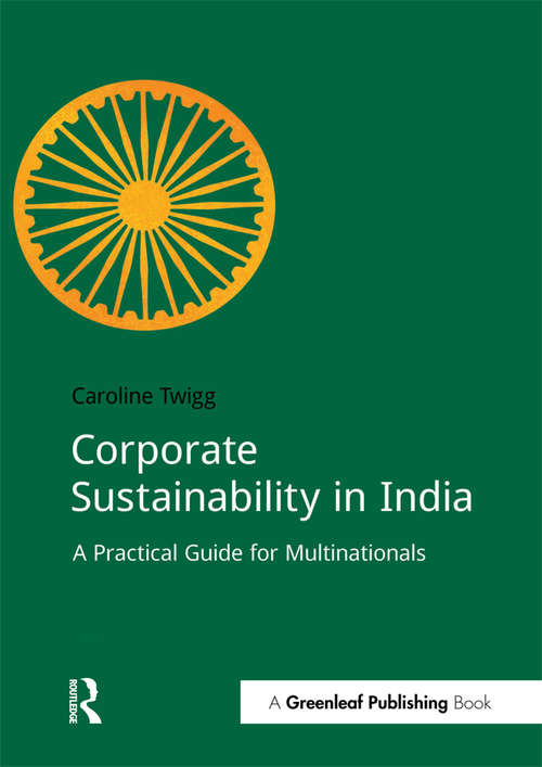 Book cover of Corporate Sustainability in India: A Practical Guide for Multinationals (DoShorts)