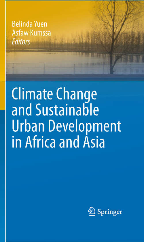 Book cover of Climate Change and Sustainable Urban Development in Africa and Asia