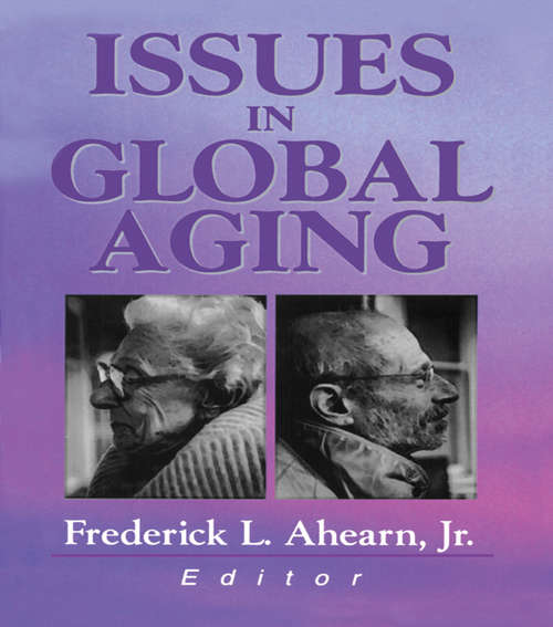 Book cover of Issues in Global Aging