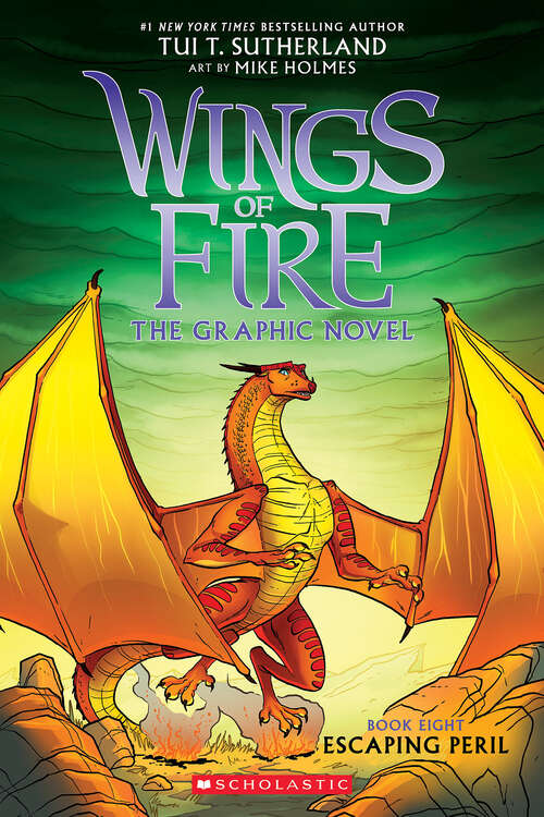 Book cover of Escaping Peril: A Graphic Novel (Wings of Fire Graphix)